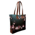 Greenish Grey Floral Printed Structured Shoulder Bag - Uncommongifts.in